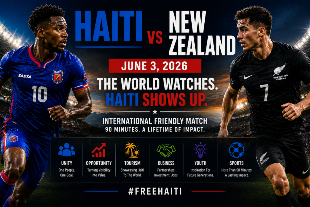 Haiti vs New Zealand: More Than a Match, A Global Opportunity